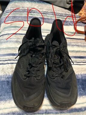 Hoka One One Black Athletic Men's Shoes